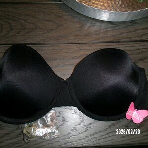 NWT MAIDENFORM STRAPLESS UNDERWIRE Bra Lightly Padded 38C STYLE 07955